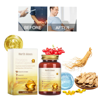 NORTH MOON Qianliekang Relief Capsules Men's body massage care relieves prostate discomfort and enhances vitality