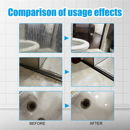 Jakehoe Bathroom cleaning tablets Bathroom deodorizing sink cleaner, bathtub glass scale remover, household cleaning tablets
