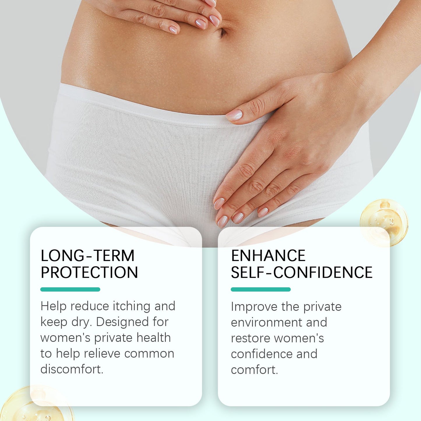 North Moon Women's Body Care Capsules Gentle formula for refreshing odor removal and body balance care
