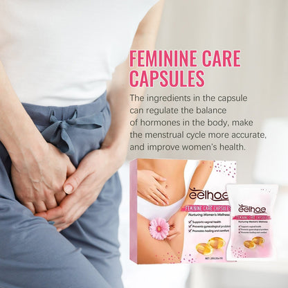 EELHOE Women's Care Capsules Gentle cleansing, itch and odor relief, moisturizing and caring for women's body care capsules
