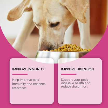 Yegbong Probiotic tablets for dogs Improve intestinal health, balance digestion and absorption, pet nutritional supplements
