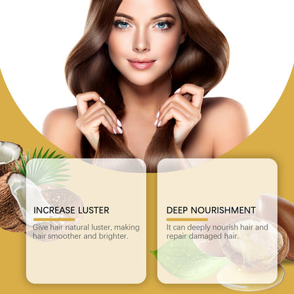 Hoegoa Moroccan hair care essential oil capsules Improves dry and frizzy hair, providing smoothness and moisture with hair care oil
