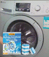 Jaysuing Washing machine cleaning tablets Drum-type pulsator household washing machine tank cleaning removes odors and dirt