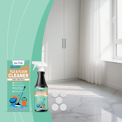 Jue Fish Floor Cleaner Stain-removing and brightening gentle formula household floor shine maintenance cleaner