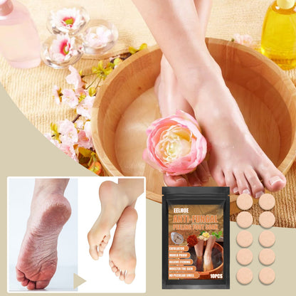 EELHOE Foot soak tablets Peeled ginger foot soak tablets for foot care, to dispel cold and dampness, and repair onychomycosis