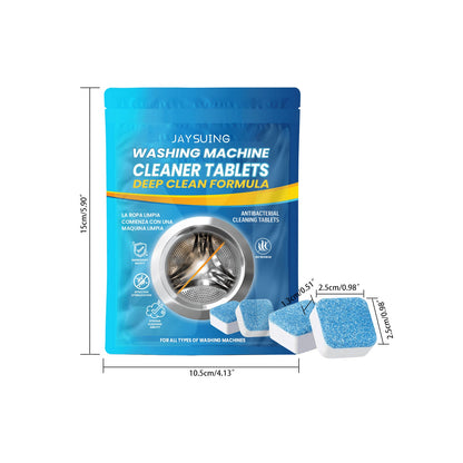 Jaysuing Washing machine deep cleaning tablets Drum-type washing machine water tank dirt cleaning and deodorizing cleaning tablets