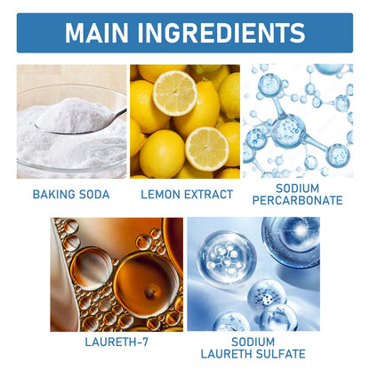 Jakehoe Kitchen cleaning effervescent tablets（Barrel） Multi-purpose cleaning tablets for kitchen grease and range hood cleaning