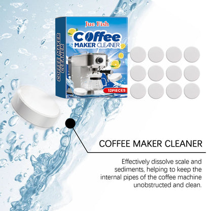 Jue Fish Coffee machine cleaning tablets Coffee machine stain removal filter cleaning tablets for household use
