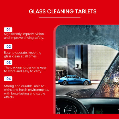 Rayhong Windshield cleaning effervescent tablets Car window glass stain and water mark waterproof cleaning tablets