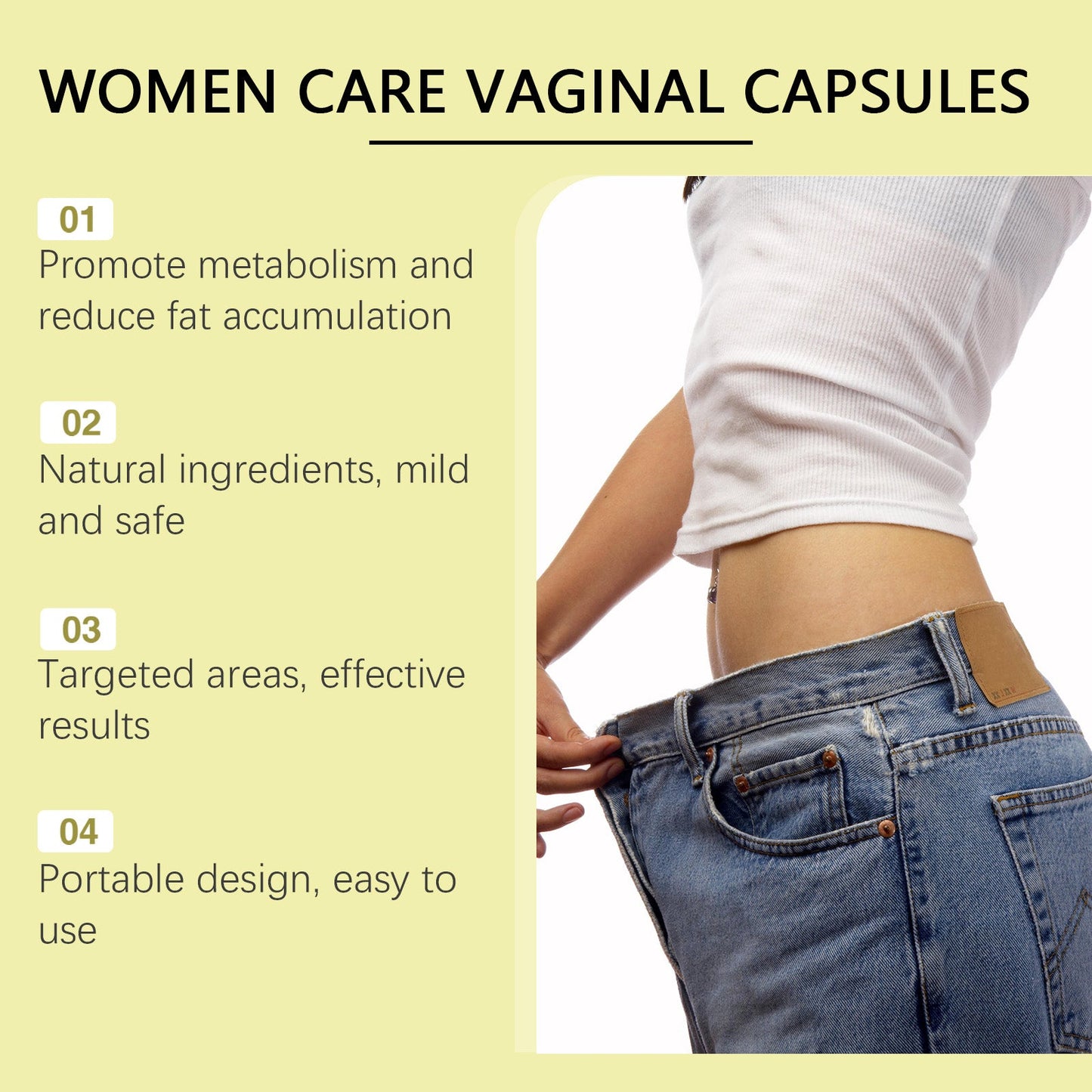 North Moon Body care capsules Gentle Firming and Moisturizing Skin and Body Care Patch for Lazy People