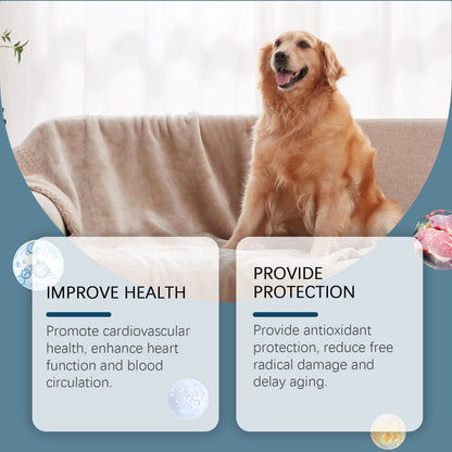 Yegbong Trace element tablets for dogs Supports nerve function and promotes overall health by supplementing calcium and magnesium