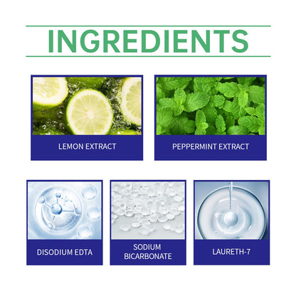 Oralhoe Denture cleaning tablets Oral care, fresh breath, tooth stain removal, braces, denture cleaning tablets, care
