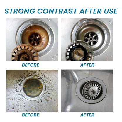 Jue-Fish Sink cleaning tablets Kitchen sink cleaning tablets for removing stains, grease, and unclogging pipes