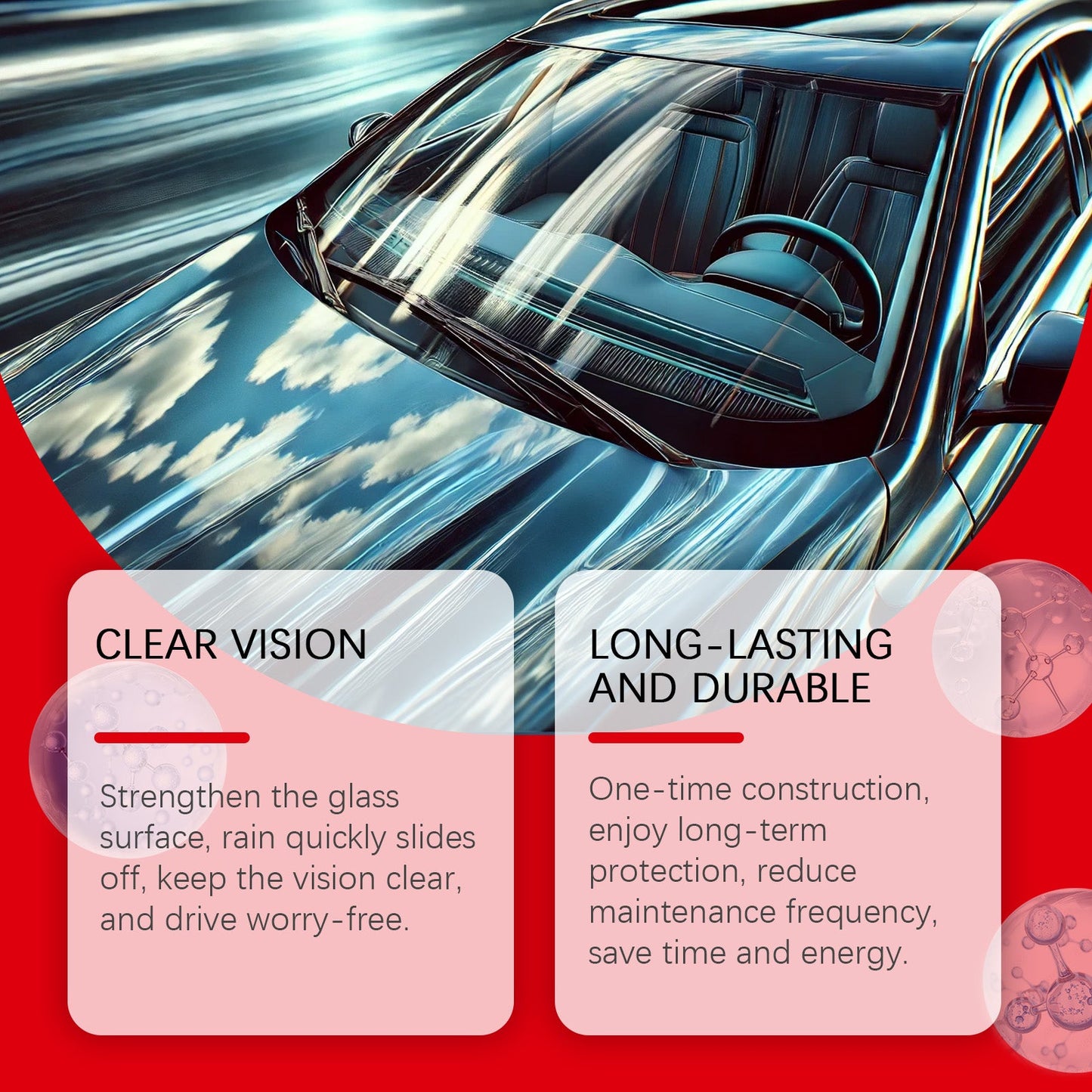 Rayhong Windshield cleaning effervescent tablets Car window glass stain and water mark waterproof cleaning tablets