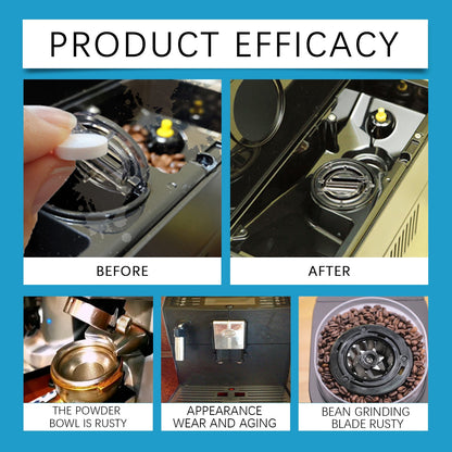 Jue Fish Coffee machine cleaning tablets Coffee machine stain removal filter cleaning tablets for household use