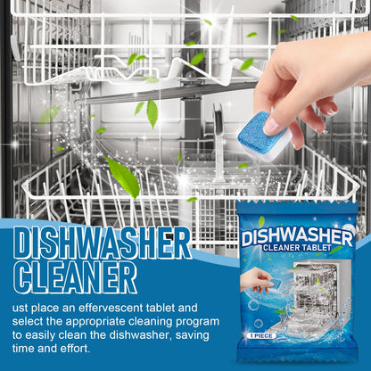 Jakehoe Dishwasher cleaning tablets（Barrel） Specialized cleaning tablets for kitchen utensils and tableware to remove grease, odors, and scale