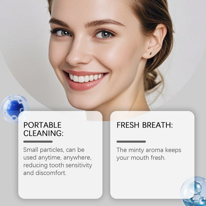 Oralhoe Mint Fresh Mouthwash Tablets Gentle teeth cleaning, fresh breath, portable mouthwash tablets for on-the-go use