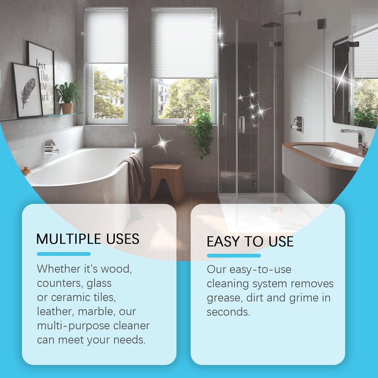 Jaysuing Multi-purpose cleaner Multi-purpose cleaning effervescent tablets, gentle cleaner for removing dirt, grease, and odors