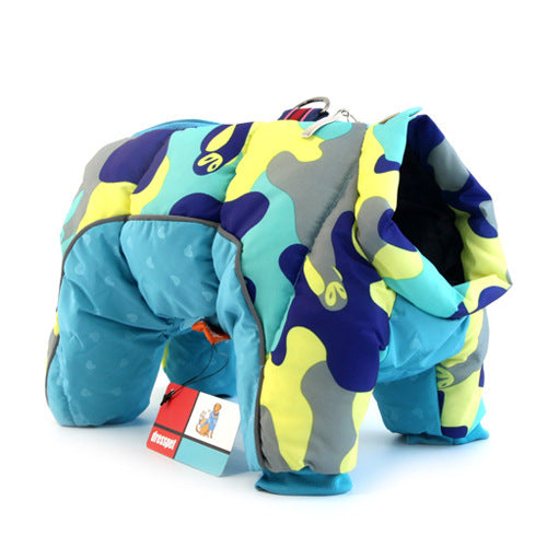 Quilted Puffer Coat - Thick Warm Winter Jacket for Small Dogs