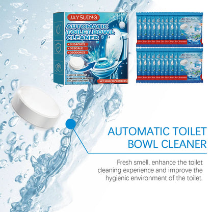 JAYSUING Toilet cleaning tablets Efficient toilet cleaning, stain removal, descaling, and deodorizing toilet cleaning tablets