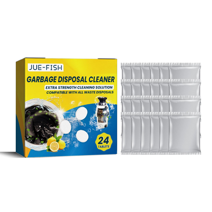 Jue-Fish Sink cleaning tablets Kitchen sink cleaning tablets for removing stains, grease, and unclogging pipes