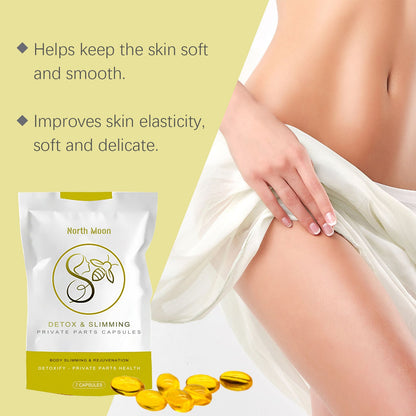 North Moon Women's Care Capsules Gentle cleansing, nourishing, firming, and balancing body skin care capsules