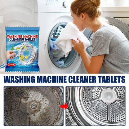 Jakehoe Washing machine cleaning tablets Washing machine tank cleaning tablets for removing dirt and odors