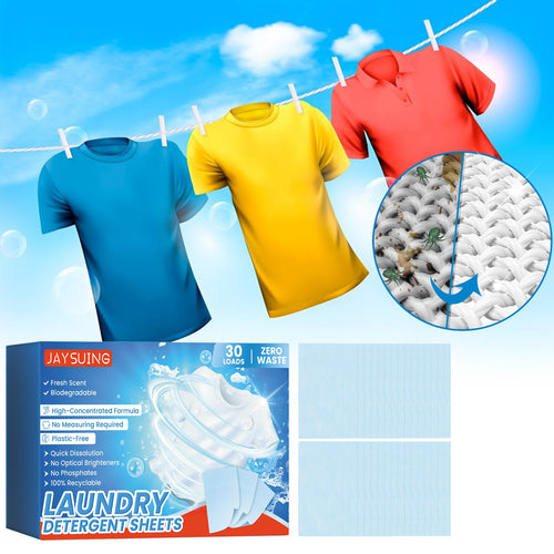 Jaysuing Laundry tablets Multi-purpose cleaning and washing tablets for removing oil stains, dirt, and mold from clothes