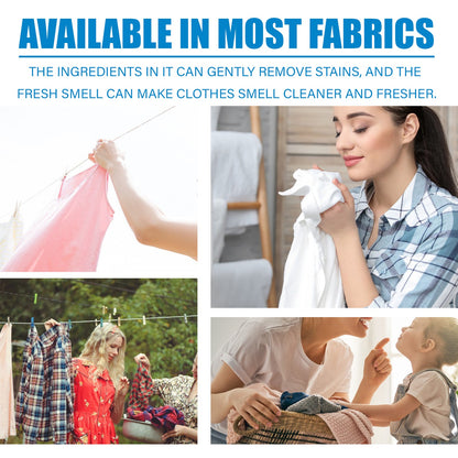 Jakehoe Laundry tablets Gently cleans oil stains and dirt from clothes, softens, protects color, and leaves a long-lasting fragrance - laundry sheets
