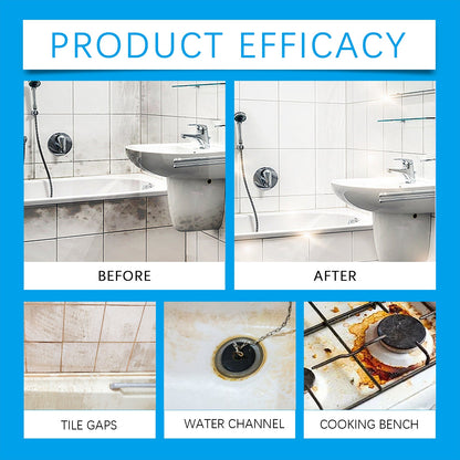 JUE FISH Multi-Surface Decontamination Effervescent Tablets Kitchen heavy grease and dirt cleaning stain remover effervescent tablets