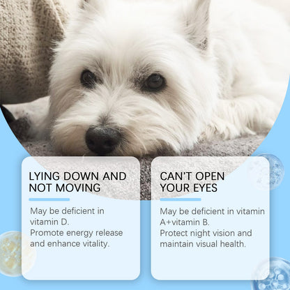 Yegbong Multivitamin tablets for dogs Special nutritional supplements for cats and dogs