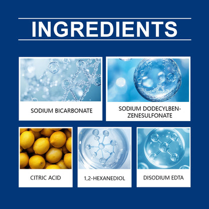 AMZ Coffee machine cleaning tablets Daily gentle cleaning of stains and scale, portable universal coffee machine cleaning and maintenance tablets