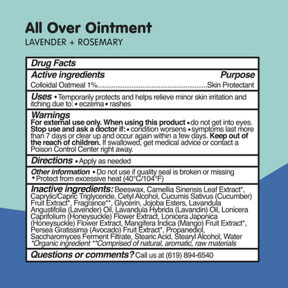 All Over Ointment Eczema Treatment