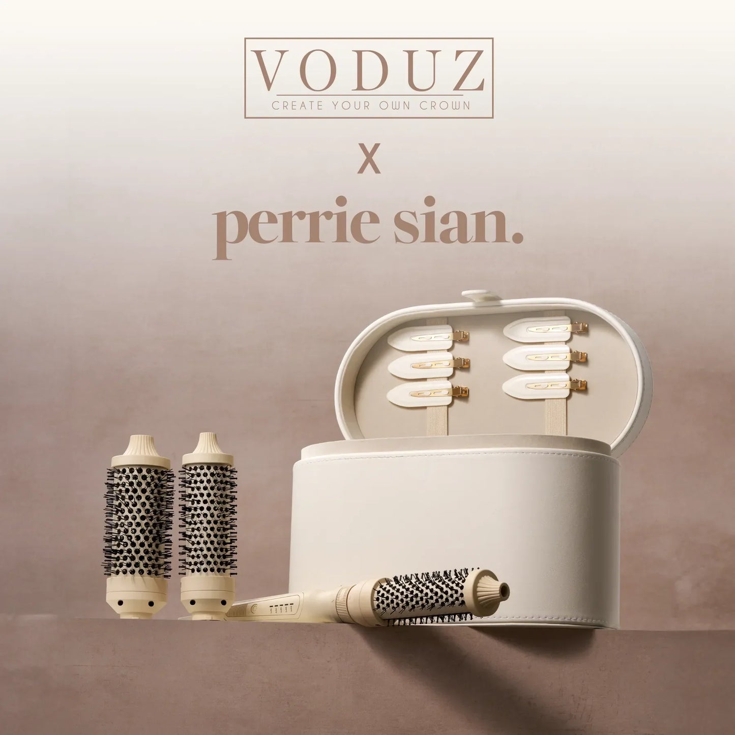 Voduz x Perrie Sian 3-IN-1 Hot Brush