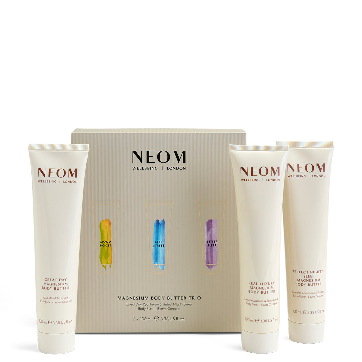 Magnesium Body Butter Trio (Worth £69)