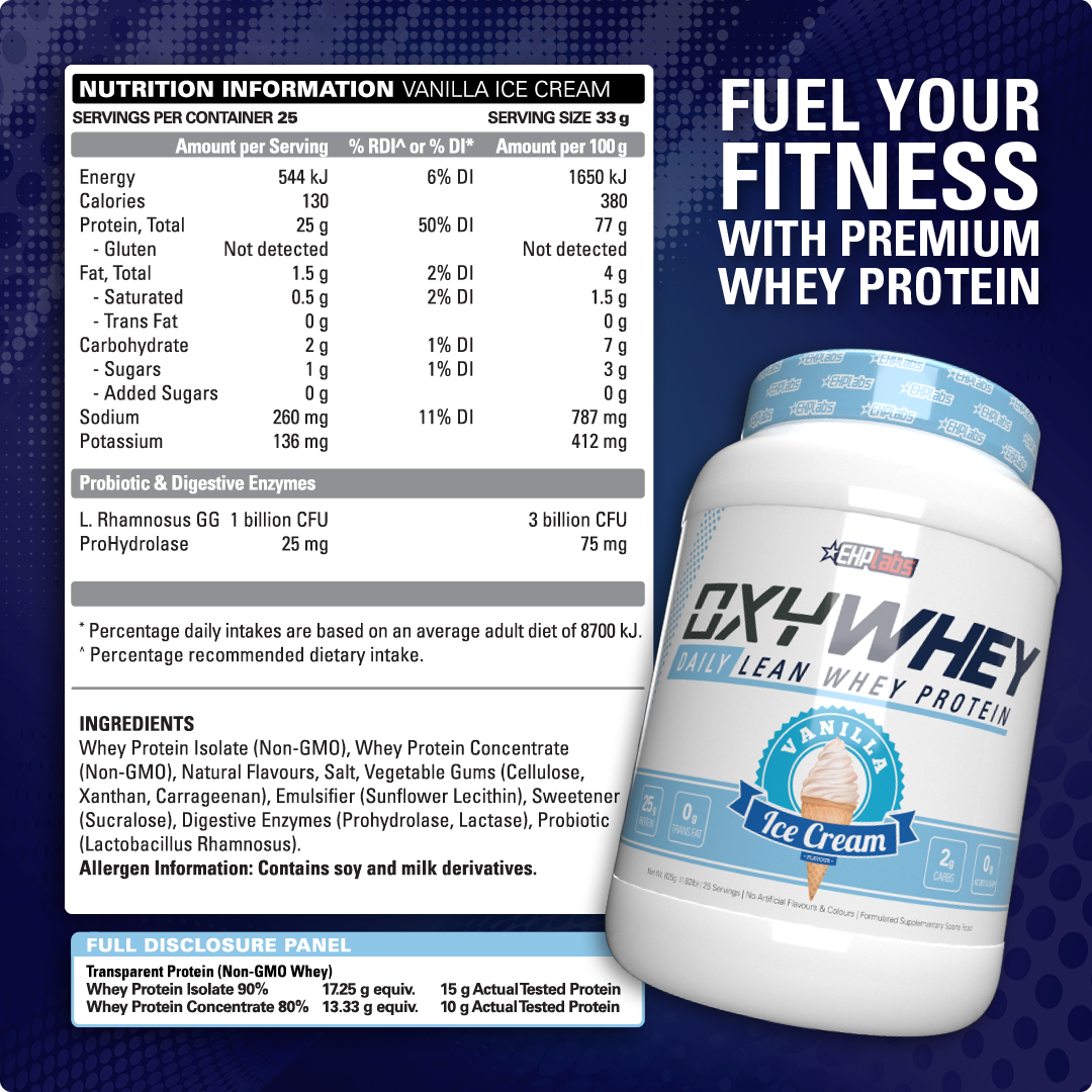 OxyWhey Lean Whey Protein