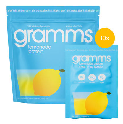 lemonade protein travel pack 450g