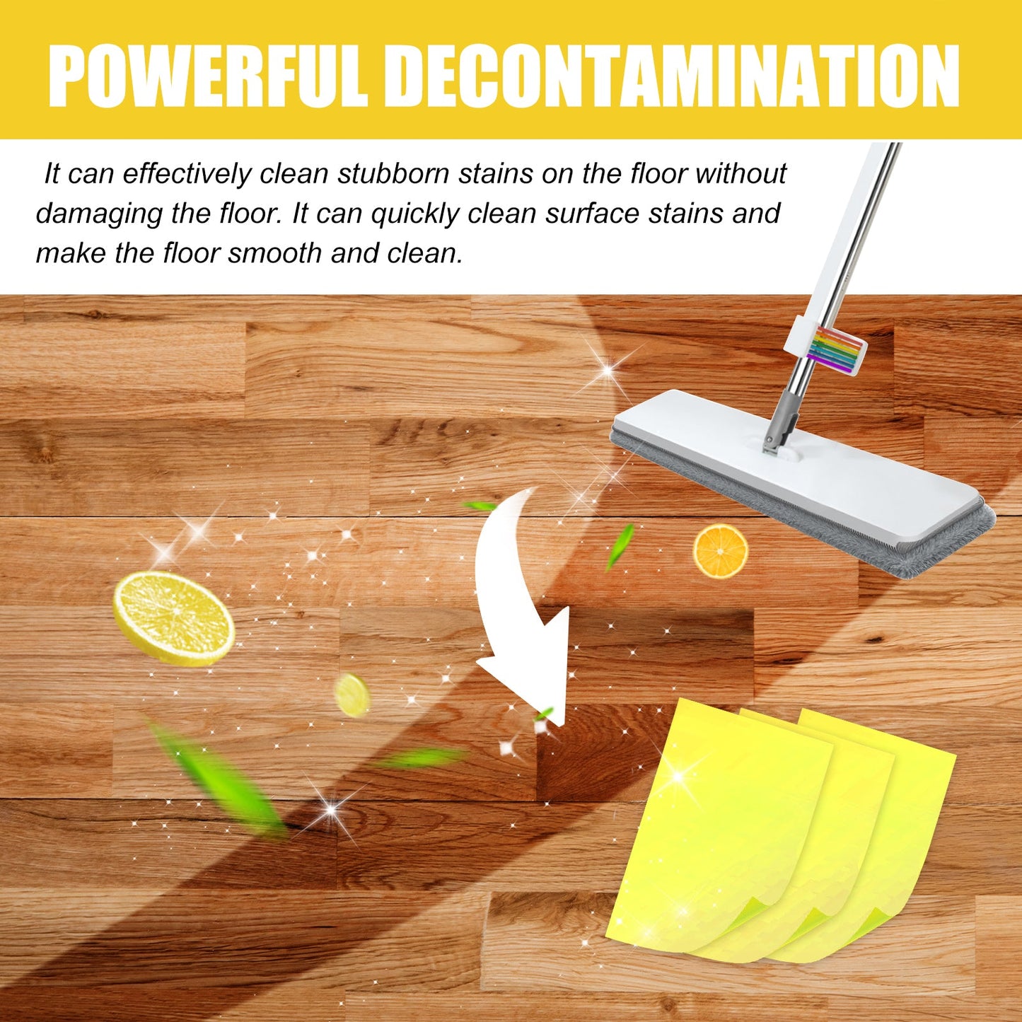 Jakehoe Floor Cleaning Plate Household Floor Stain Removal, Descaling, and Brightening Multi-Function Cleaning Pads