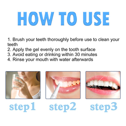 West&Month Teeth Whitening Repair Pen Oral Care Teeth Whitening Brightening Pen