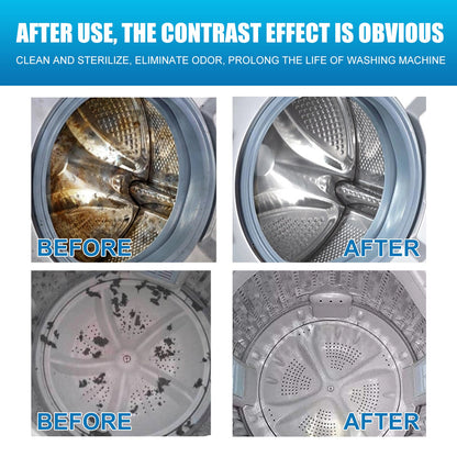 Jue-Fish Washing Machine Cleaner Washing machine drum automatic dirt removal cleaning tablets