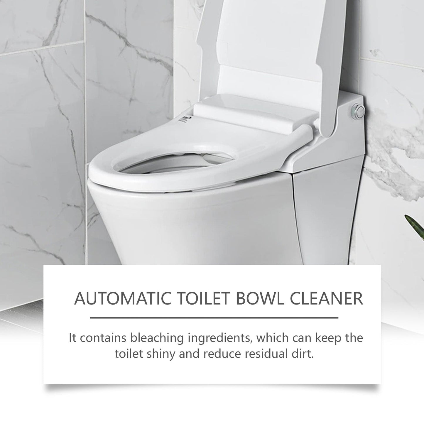 Jue Fish Toilet cleaner tablets Bathroom Toilet Cleaning Tablets for Removing Stubborn Stains and Odors