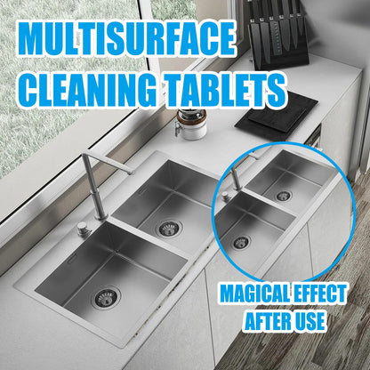 Jakehoe Multi-Surface Cleaning Effervescent Tablets Stove tiles, bathroom, kitchen mold and dirt cleaning