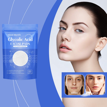 West Month Salicylic Acid Cleansing Pads Gentle facial cleansing tablets for moisturizing and hydrating skin