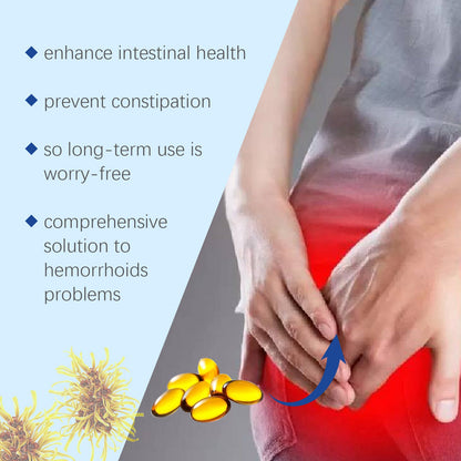 Ximonth Herbal Hemorrhoid Capsules Relieves Anal Discomfort, Eliminates Hemorrhoids, Body Care, Anal Comfort Care Capsules