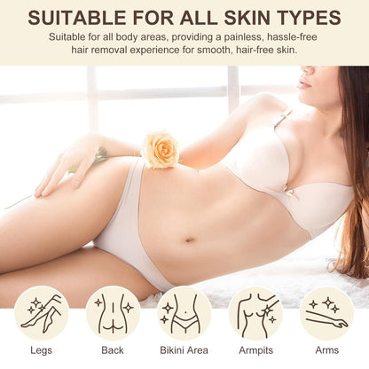 Natural Hair Removal Oil - Cyperus Rotundus Oil for Permanent Hair Reduction & Silky Smooth Skin