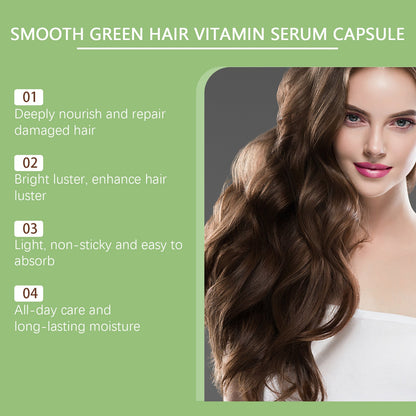 EELHOE Hair Care Essential Oil Capsules Hair nourishing oil for relieving dryness, smoothing hair, and scalp massage