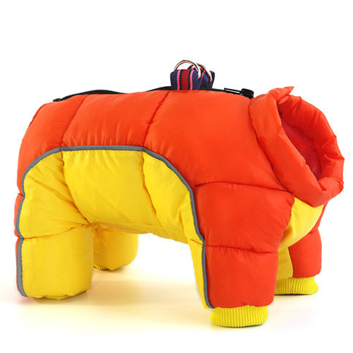 Quilted Puffer Coat - Thick Warm Winter Jacket for Small Dogs