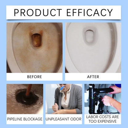 Jakehoe Toilet cleaner tablets Toilet cleaner for eliminating odors and removing urine stains, cleans stubborn toilet stains