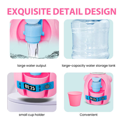 Dowmoo Children's Mini Water Dispenser Baby kitchen toy mini fun pretend play beverage dispenser that can dispense water
