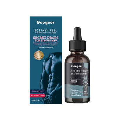 Googeer Male Strength Secret Drops Relieve anxiety, relax body and mind, enhance vitality, and strengthen the body with drops